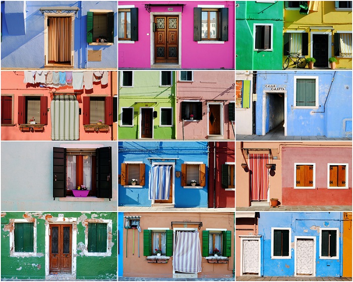 Isola Burano Venezia case colorate (1)
