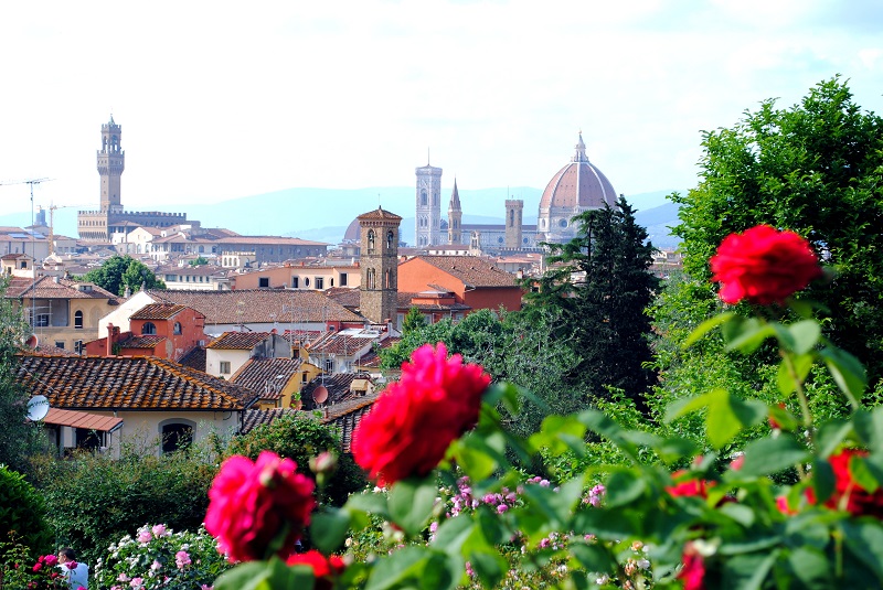 firenze primavera giardini in fiore